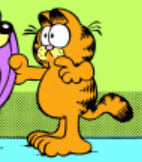 Garfield standing from 1983