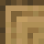 the top left 8 by 8 pixels of the oak log texture.