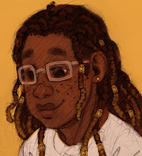 laila's portrait.