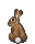 blurry small pixel art bunny