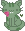 moss green cat