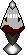 light silver lavalamp with red wax replenished by dripping fangs