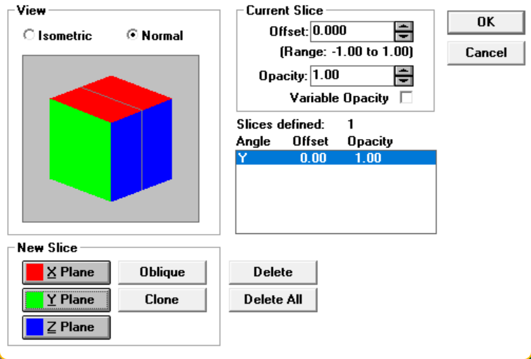 slice creation screen.